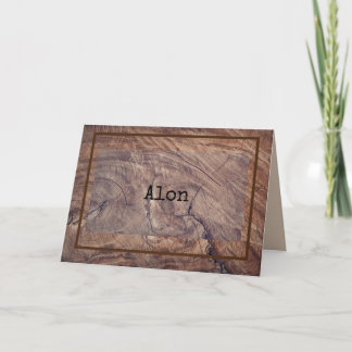 Carte de notes Merci Timberlines