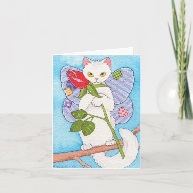 Carte de notes Patchwork Catterfly (Devant)