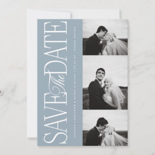 Carte de notification photo de sauvegarde de date