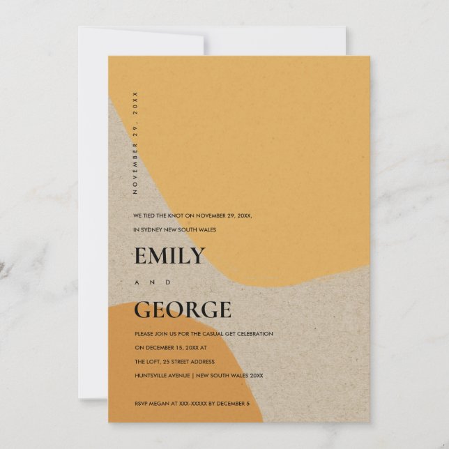 CARTE DE NOUS SOMMES UNI AVEC UN ABSTRAIT MODERNE  (Devant)