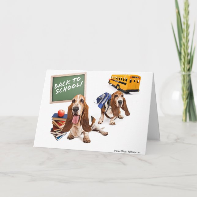 Carte De nouveau à l'école (Devant)