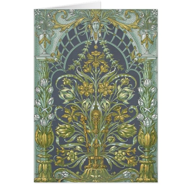 Carte de Nouveau d'art d'Anton Seder (Devant)