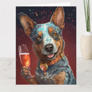 Carte de Nouvel An pour Australian Cattle