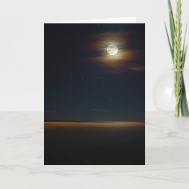 Carte de nuit Folly Beach (Devant)