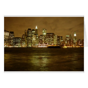Carte de nuit New York
