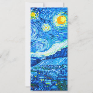 Carte de nuit Van Gogh Starry