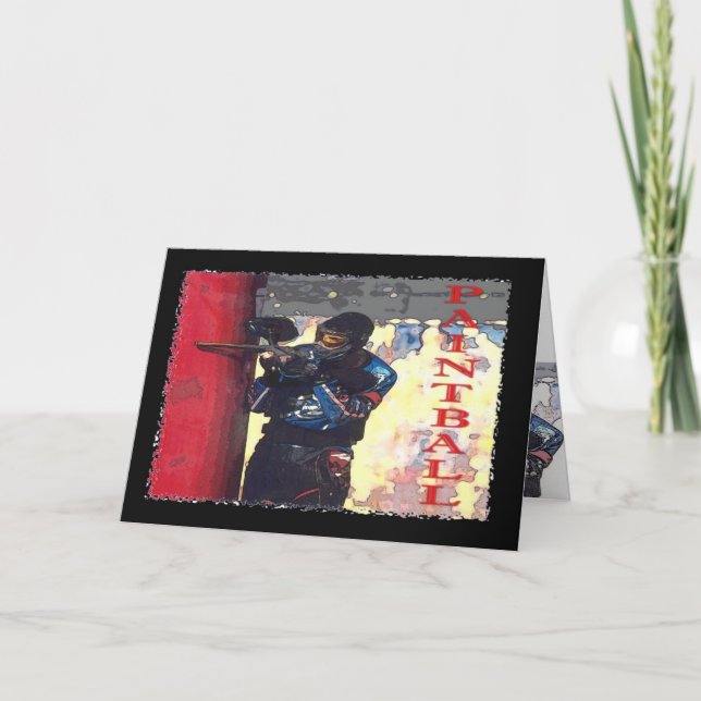 Carte de Paintball (Devant)