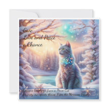 Carte de Paix Mondiale : Donnez une chance à l'amo