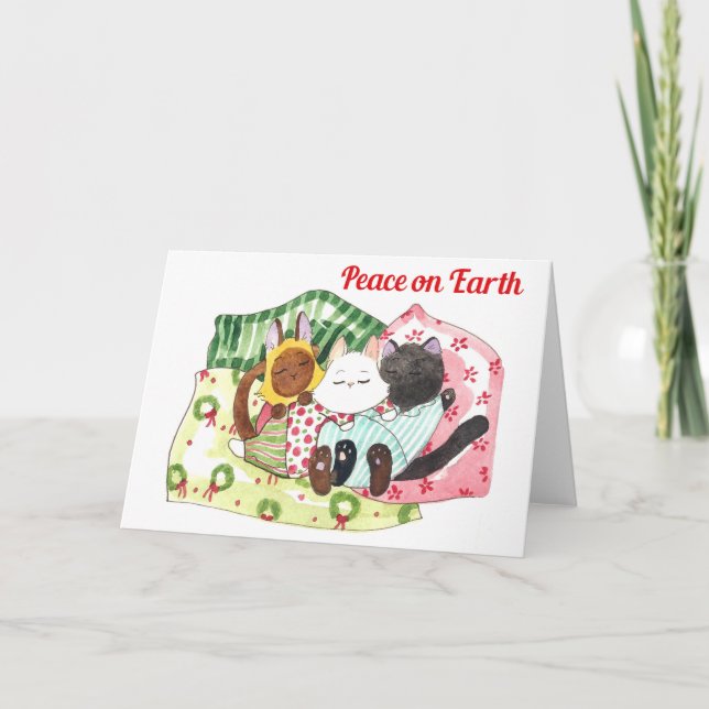 Carte de paix sur terre (Devant)