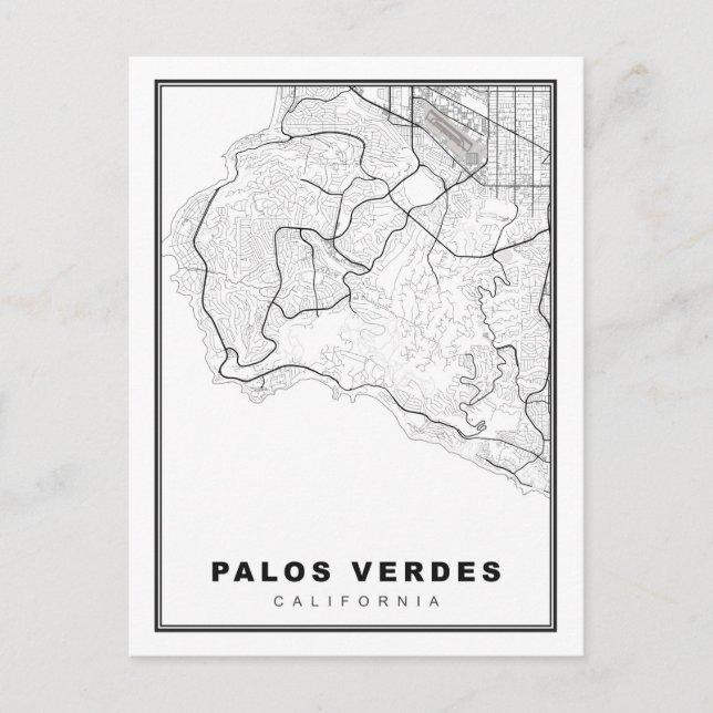 Carte de Palos Verdes (Devant)