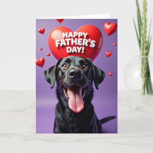 Carte de Papa Canin Affectueux