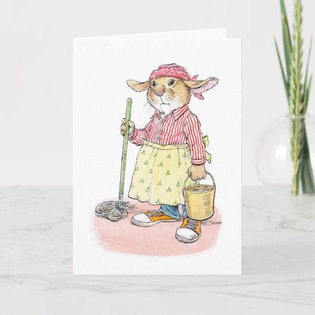 Carte de papa de champ propre (Devant)