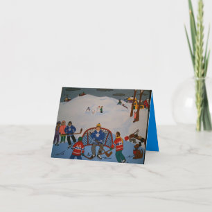 CARTE DE PAPA D'HOCKEY