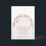 Carte de papeterie capsule temps mariage<br><div class="desc">Vos invités seront invités à vous écrire une note pour l'anniversaire qui correspond à leur numéro de table. Par exemple,  le tableau 8 vous écrira une note que vous attendrez d'ouvrir jusqu'à votre 8e anniversaire de mariage</div>