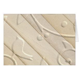 Carte de papier de relief de conception