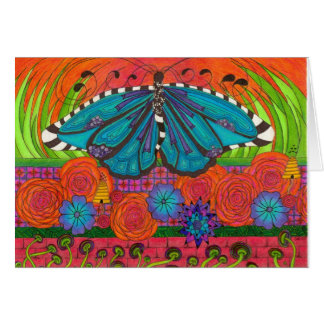 Carte de papillon