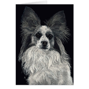 Carte de Papillon - "étincelles "