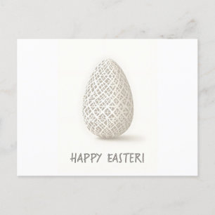 Carte de Pâques au style minimaliste