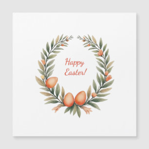 Carte de Pâques aux couleurs pastel