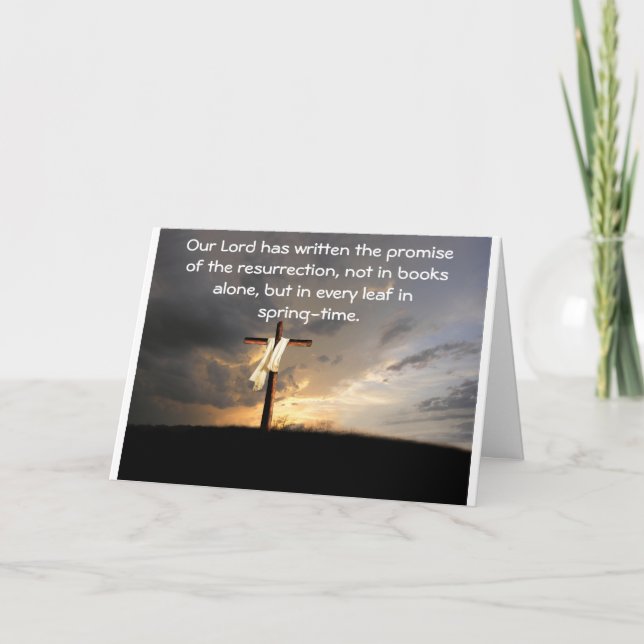 CARTE DE PÂQUES "BENIE" ET "HEUREUSE" (Devant)