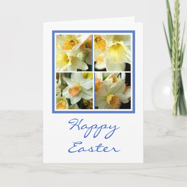Carte de Pâques Daffodique (Devant)