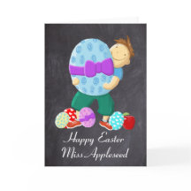 Carte de Pâques heureuse pour l'enseignant