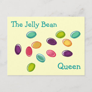 Carte de Pâques Jelly Bean Queen