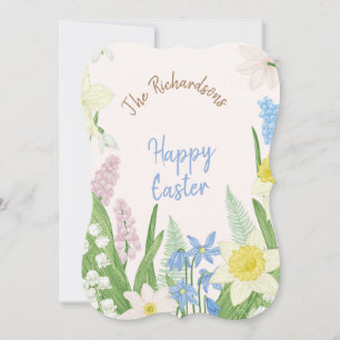 Carte de Pâques joyeuse