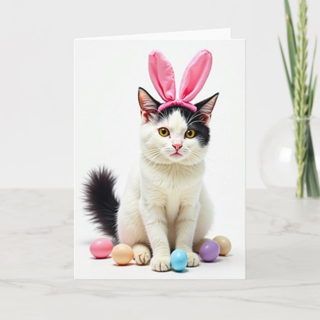 Carte de Pâques Kitty Springtime Fun (Devant)