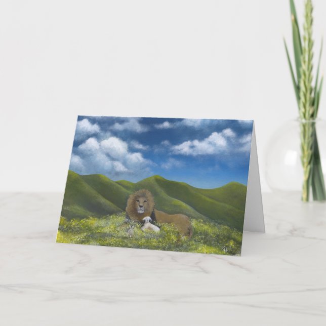 Carte de Pâques merveilleuse de paix (Devant)