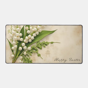 Carte de Pâques Muguet Élégante