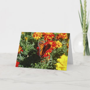 Carte de Pâques "papillonnante"