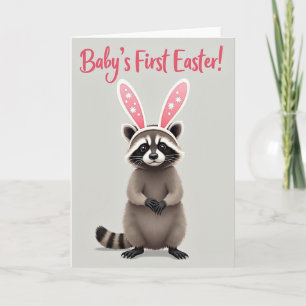 Carte de Pâques pour bébé Star Ears