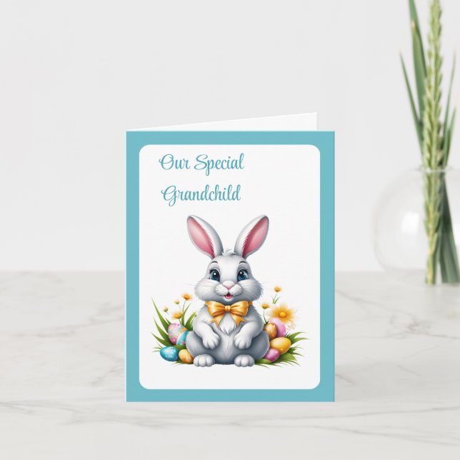 Carte de Pâques pour petits enfants spéciale (Devant)
