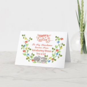 Carte de Pâques pour votre homme dans l'armée