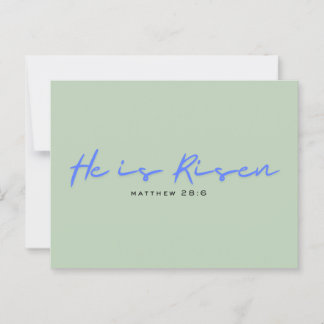 Carte de Pâques religieuse moderne