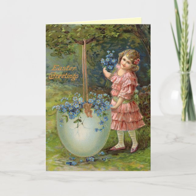 Carte de Pâques victorienne (Devant)