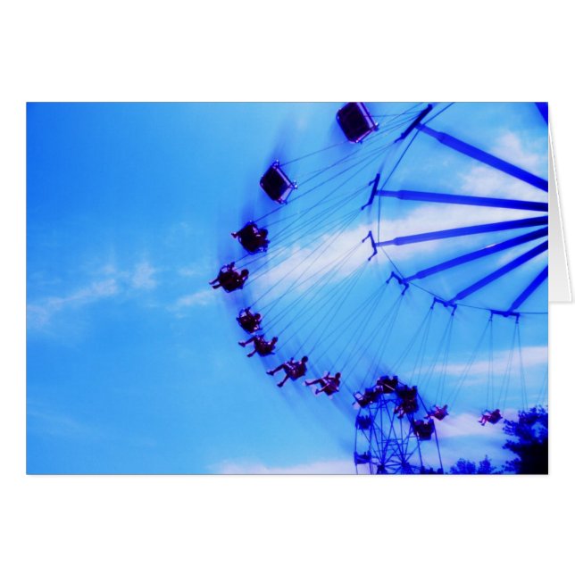 Carte de parc d'attractions (Devant horizontal)