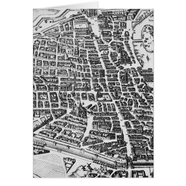 Carte de Paris, 1620 (Devant)