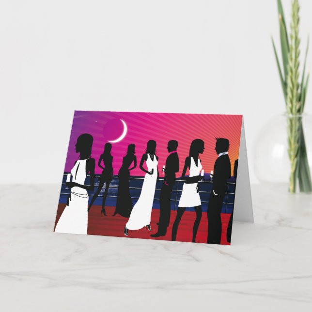 Carte De Paris vers Rio (Devant)