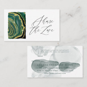 Carte De Parrainage Agate Turquoise