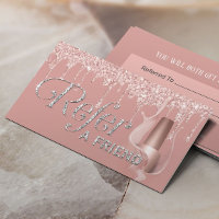 Clou de Manicuriste Rose Gold Drips Orientation