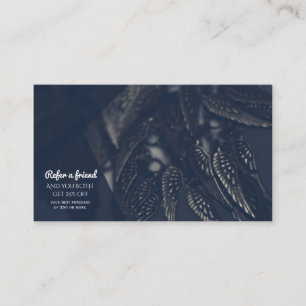 Carte De Parrainage Dark Angel Wings Gothic Glam Référer un ami