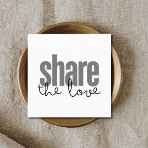 Carte De Parrainage Élégant minimaliste noir gris blanc gras