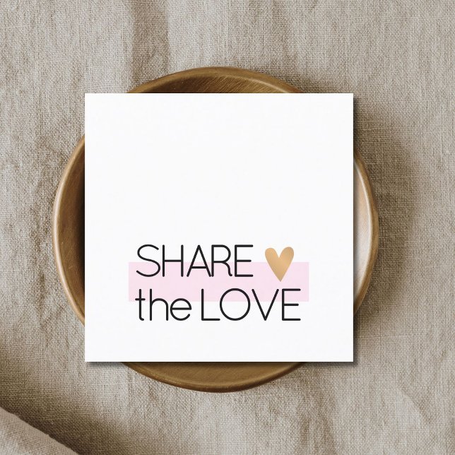 Carte De Parrainage Élégant Rose blanche élégante Coeur d'or Beauté (Créateur téléchargé)