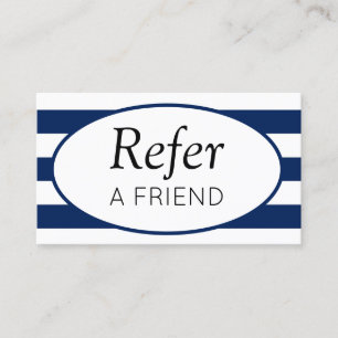 Carte De Parrainage La Marine des Stripes : un ami