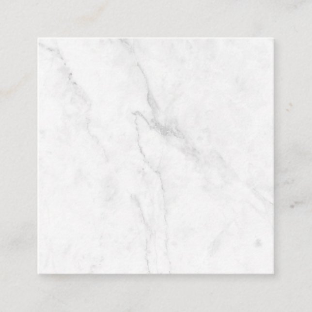Carte De Parrainage Marbre Blanc (Devant)