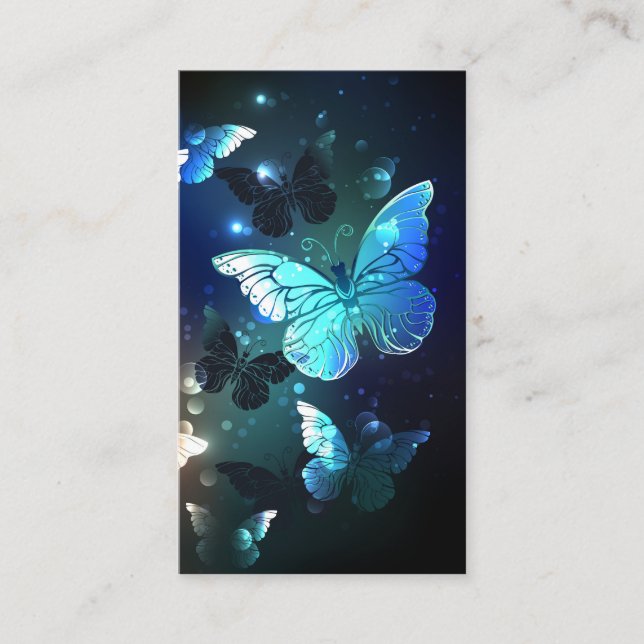 Carte De Parrainage Papillon de nuit (Devant)