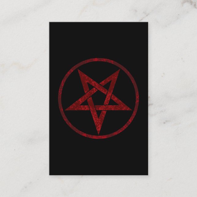 Carte De Parrainage Pentagram Red Devil (Devant)