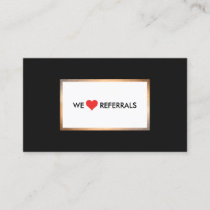 Carte De Parrainage Renvoi d'appréciation client Red Heart 2